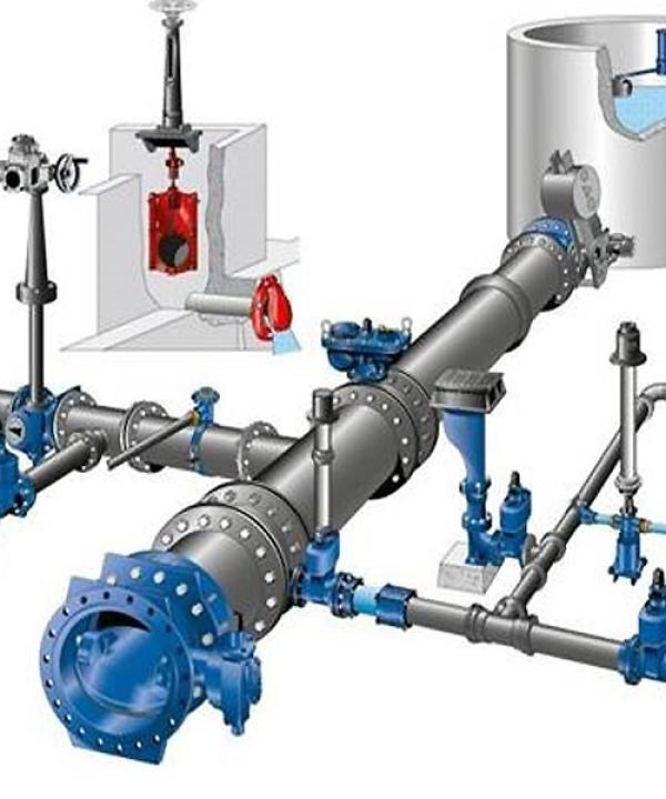 accessoires réseaux d'eau potable